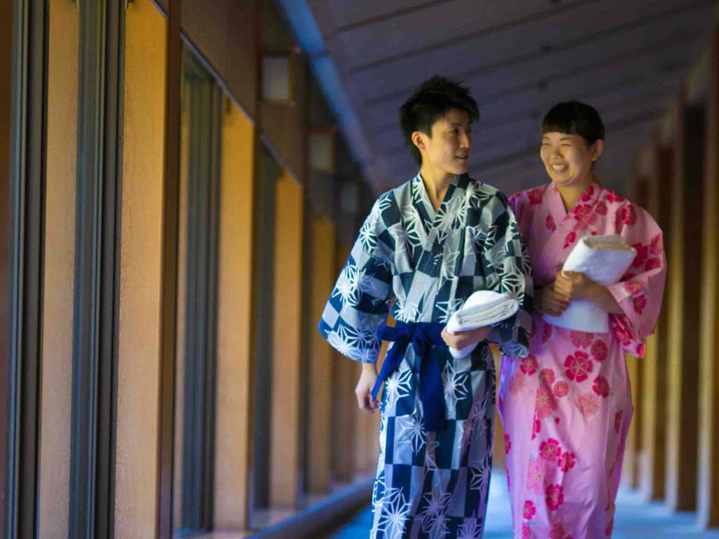Ookawaso Otel Aizuwakamatsu Dış mekan fotoğraf